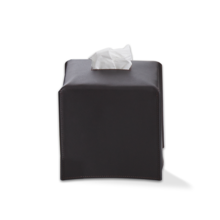 Салфетница Decor Walther Nappa KBQ 140х140х140 мм черно-коричневый 0938190