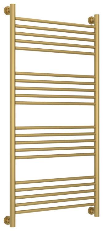 Полотенцесушитель водяной Сунержа Богема прямая 1200x600 мм золото матовое 03-2022-1260