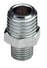 Ниппель редукционный Viega 3/8 x 1/4 латунь 105273