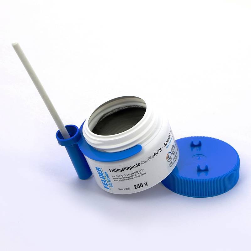 Флюс-паста с припоем FELDER Cu-Rofix 3-Spezial с держателем и стаканом 250 г 229760551
