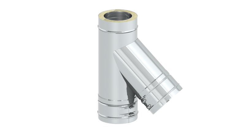 Тройник 45° Jeremias DW-FU 225 мм DW12225