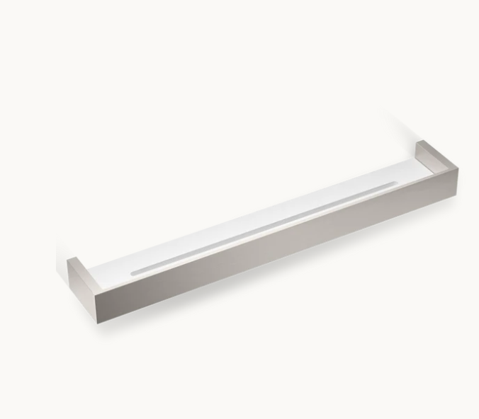 Полка для душа Decor Walther BRICK 600x90x50 мм никель сатинированный 0593834