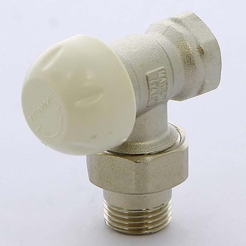Вентиль радиаторный обратный угловой Tiemme 1/2 3330006