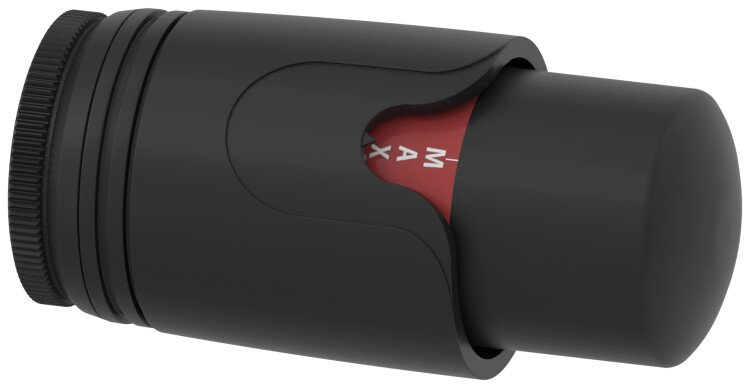 Термостатическая головка Сунержа для автоматического терморегулятора черный матовый 31-1308-1001