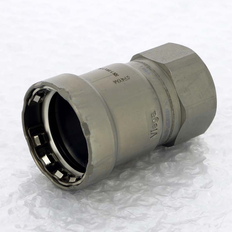 Муфта переходная пресс-В Viega Megapress 1 1/4 оцинкованная сталь 695361