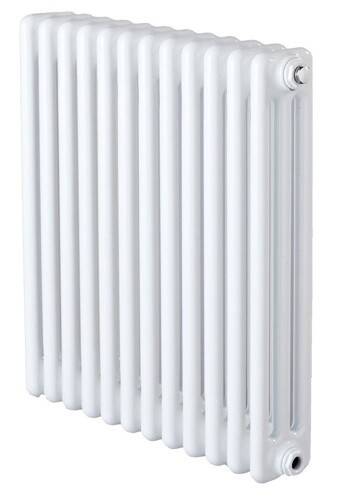 Радиатор стальной трубчатый Zehnder Charleston 3057 10 секций боковое подключение 3057101270RAL901634 RAL 9016