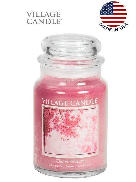 Ароматическая свеча Village Candle Цветущая вишня 602 г 10065