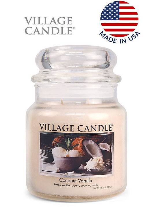 Ароматическая свеча Village Candle Coconut Vanilla 389 г 10075
