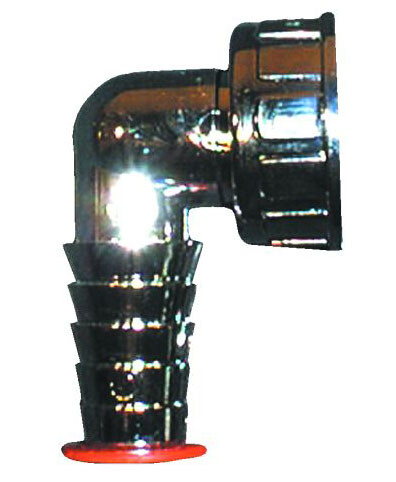 Штуцер Högert Technik 1х3/4 хромированный HL19C