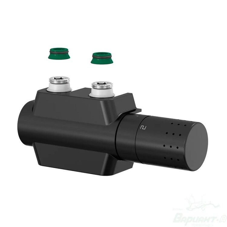 Комплект для нижнего подключения Simplex VARIODESIGN черный F12162