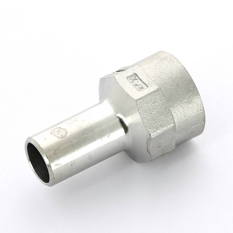 Вставка с внутренней резьбой Viega Sanpress Inox 15x1/2 нержавеющая сталь 436797