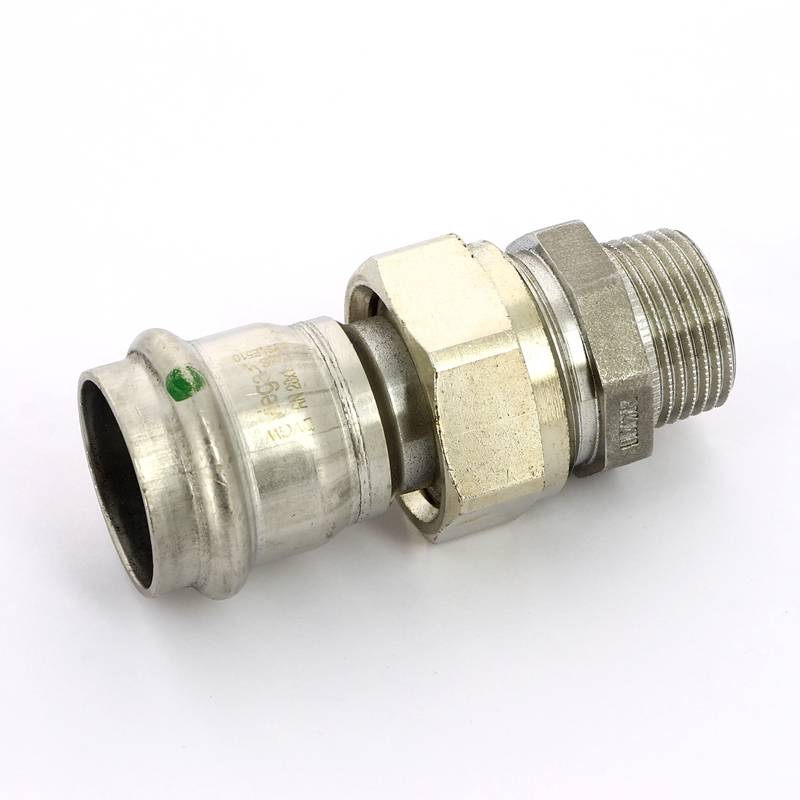 Муфта разъемная Viega Sanpress Inox 2365 28x3/4 НР 438326