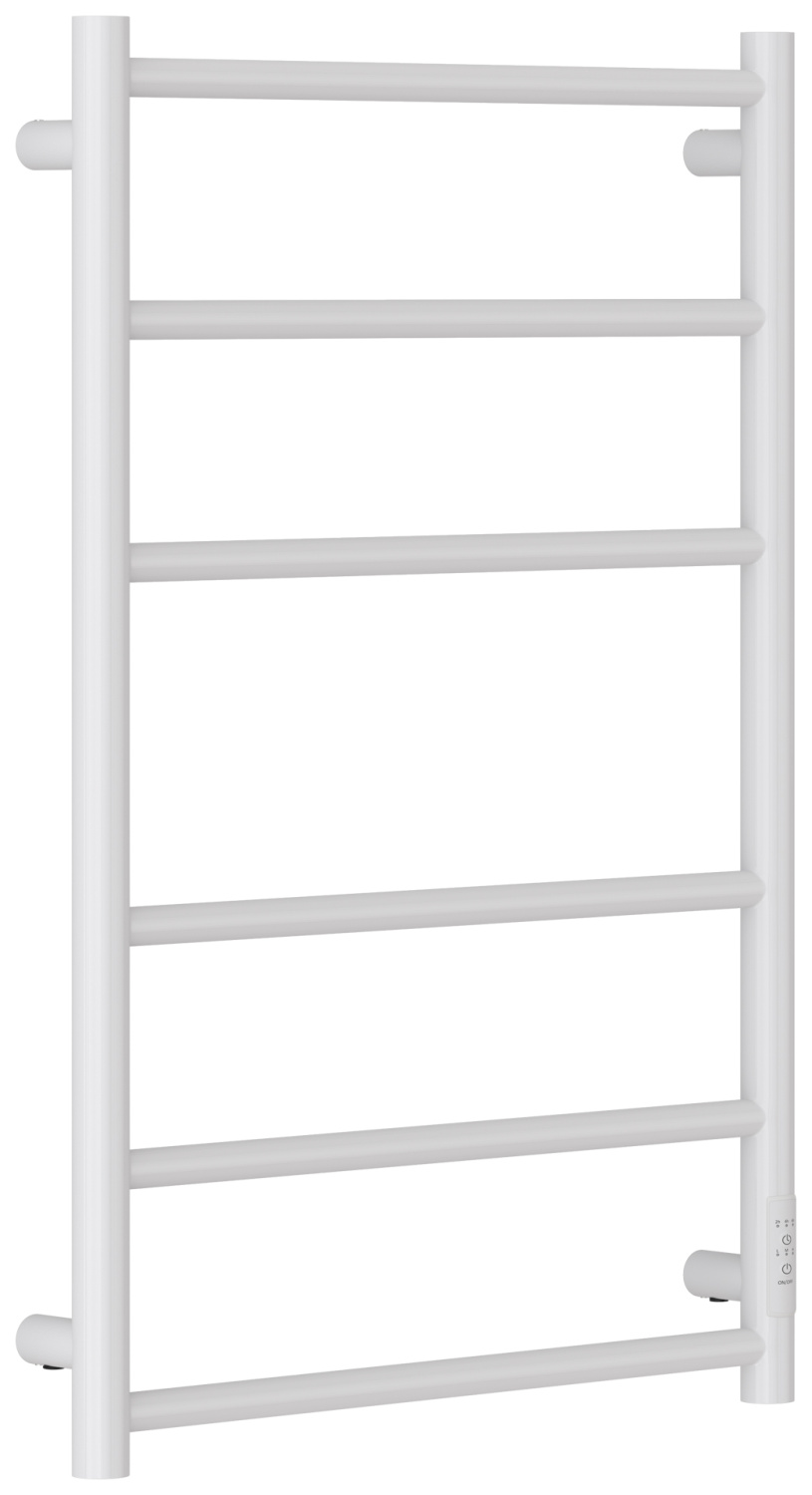 Полотенцесушитель электрический Стилье Формат 27 53.2х80 см прямая правое подключение белый глянцевый 12528-8050