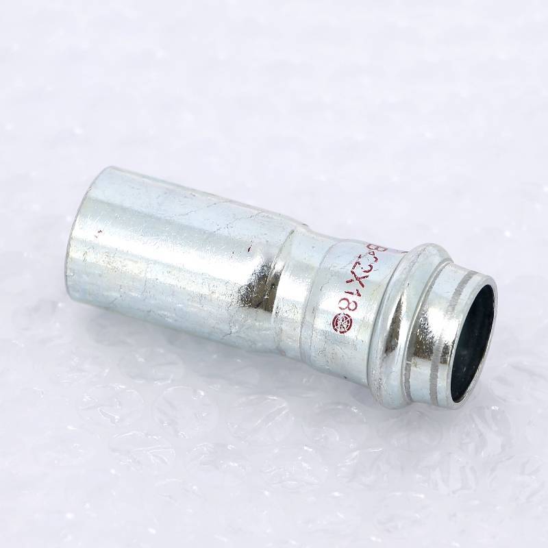 Муфта-вставка пресс IBP >B< Press Carbon 22х18 мм оцинкованная сталь PC5243 0221800