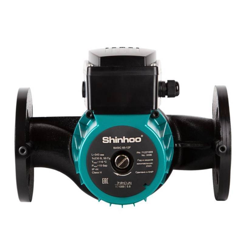Насос циркуляционный Shinhoo BASIC 50-20F фланцевый 1x230 В 71221007
