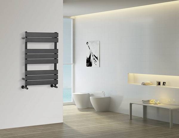 Полотенцесушитель водяной Boheme Venturo 50х11х80 см черный 720-B