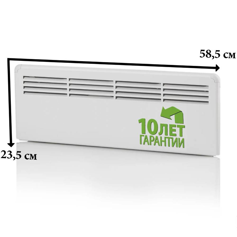 Конвектор электрический Ensto FinnHeat Mini 250 Вт механический термостат EPHBMM02PR