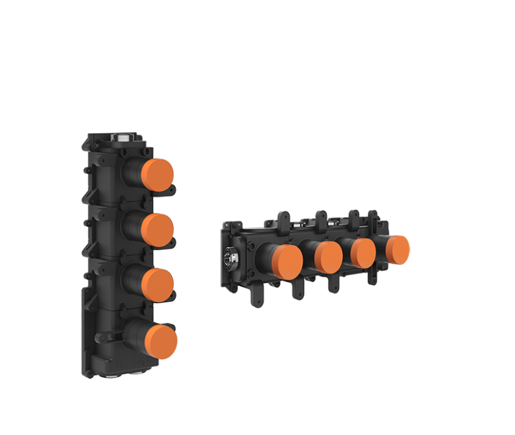 Внутренняя часть для термостатического смесителя Gessi на 3 выхода 09266031