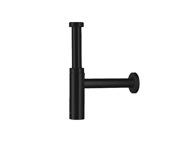 Сифон для раковины Hansgrohe Flowstar S бутылочный 1 1/4 черный матовый 52105670