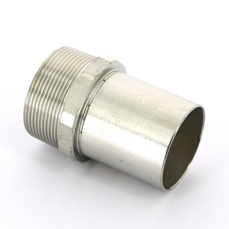 Переходник пресс Viega Sanpress Inox 54 мм x 2 НР нержавеющая сталь 436780