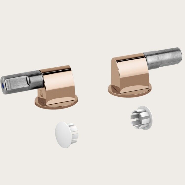 Петли Gessi для сиденья унитаза плавного закрывания Copper PVD 37584030