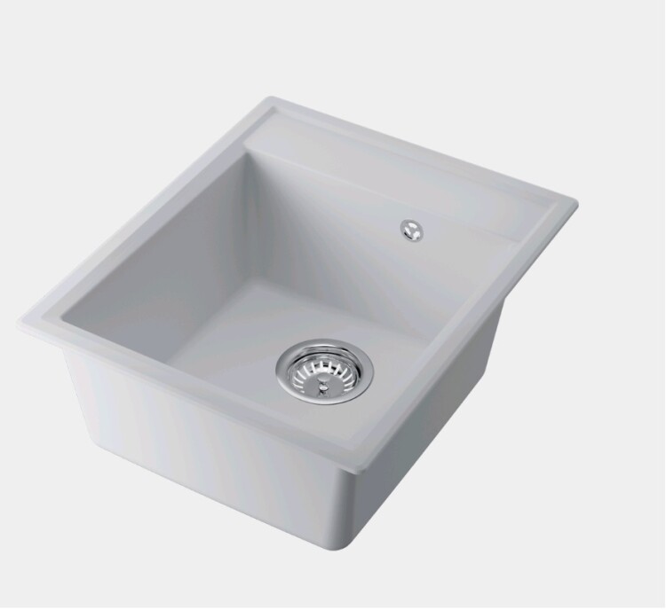 Кухонная мойка OMOIKIRI Daisen 42-U 420x510 мм белый 4997520