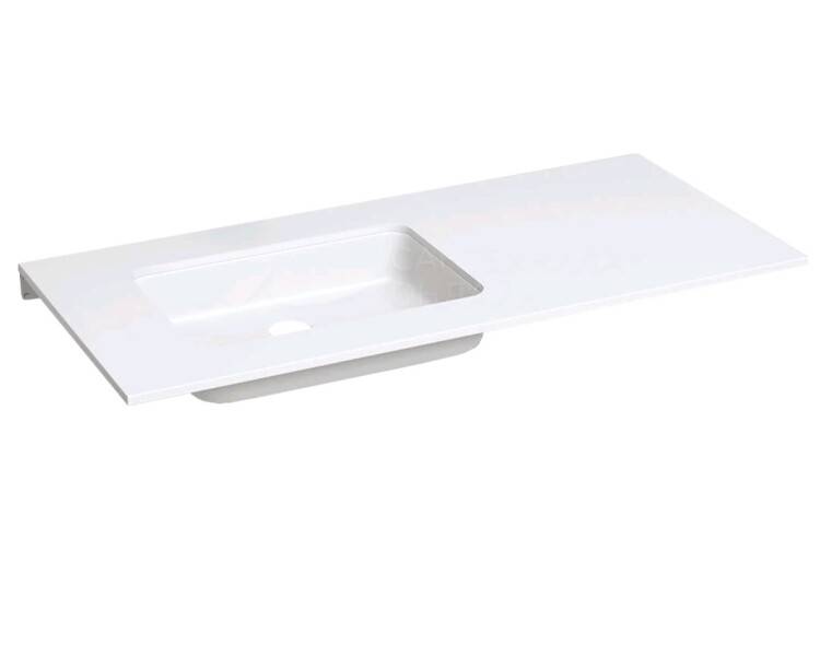 Раковина накладная Salini Marea 550х380х126 мм белый матовый 1802209M