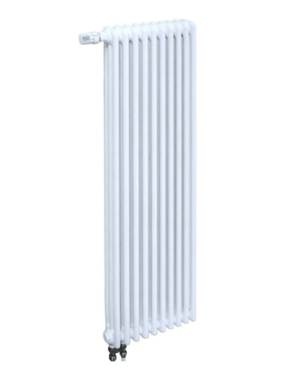 Радиатор трубчатый Kermi Decor-V 3-трубный 1800x720 мм 16 секций нижнее подключение RAL 9016 3180V16316912RAL9016KLK