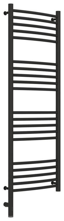 Полотенцесушитель электрический Сунержа Богема 3.0 1200x400 мм ТЭН слева тёмный титан муар 1558021240