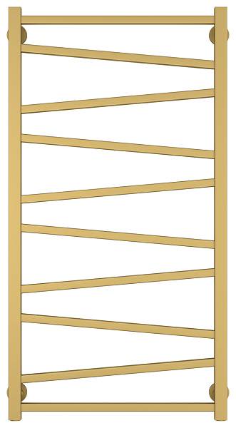 Полотенцесушитель водяной Сунержа Сирокко 500x1000 мм матовое золото 032-0253-1050