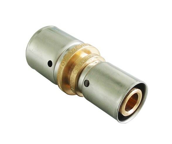 Муфта прессовая переходная Oventrop Cofit P 40х32 мм латунь 1512664