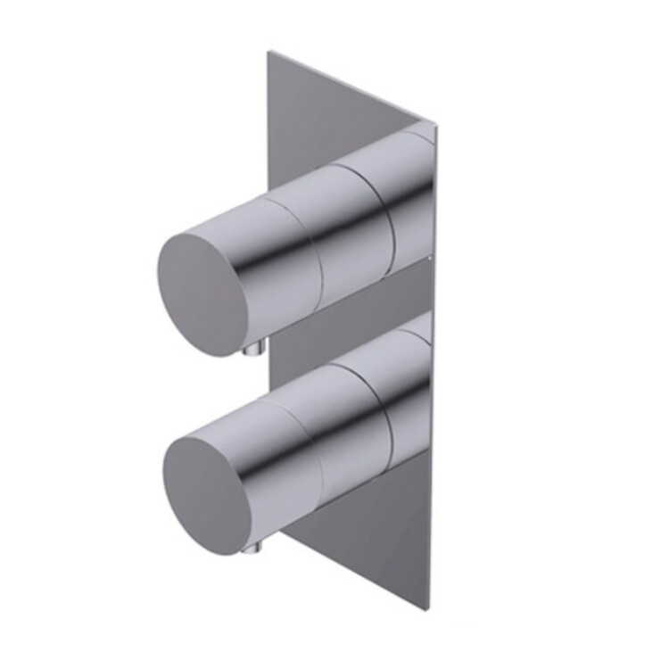 Смеситель для душа Ritmonio Haptic на 2/3 потребителя Brushed Chrome PR47HG101IX