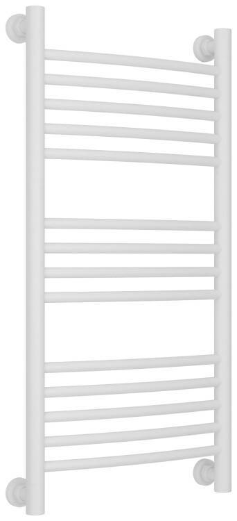 Полотенцесушитель водяной Сунержа Богема выгнутая 800x400 мм матовый белый 3002218040