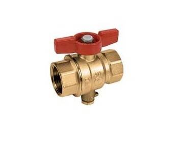 Кран шаровой для зонда Giacomini R851T ВВ 1 R851TY105