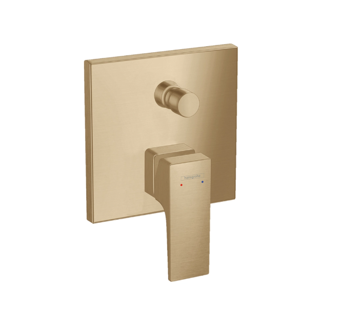 Смеситель для душа Hansgrohe Metropol на 2 потребителя шлифованная бронза 32546140