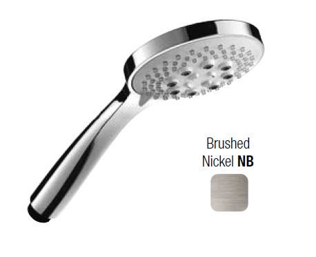 Ручной душ Almar Emotion 100 мм Brushed Nickel E082051NB