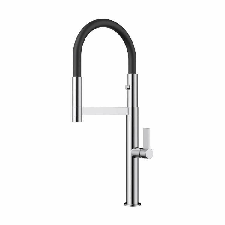 Смеситель для кухни OMOIKIRI Osaka хром/черный 4994333