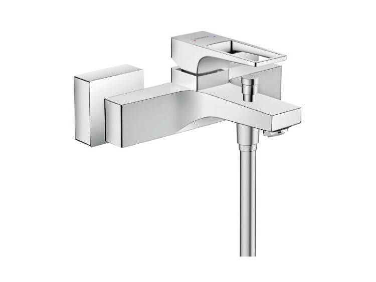 Смеситель для ванны и душа Hansgrohe Metropol однорычажный встраиваемый хром 74540000