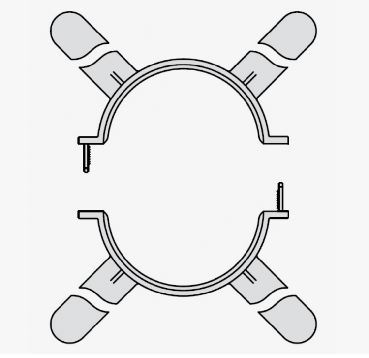 Распорка Buderus DN200 87090427