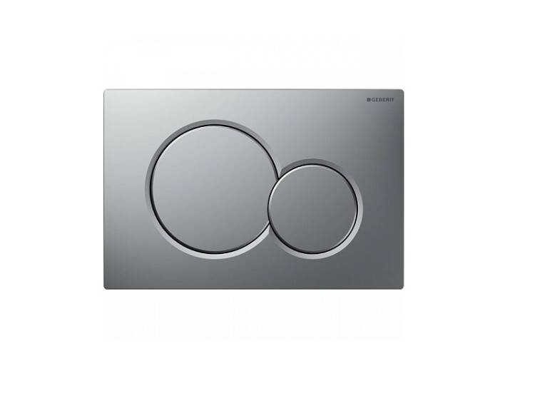 Клавиша смыва Geberit Sigma 01 хром матовый 115.770.JQ.5