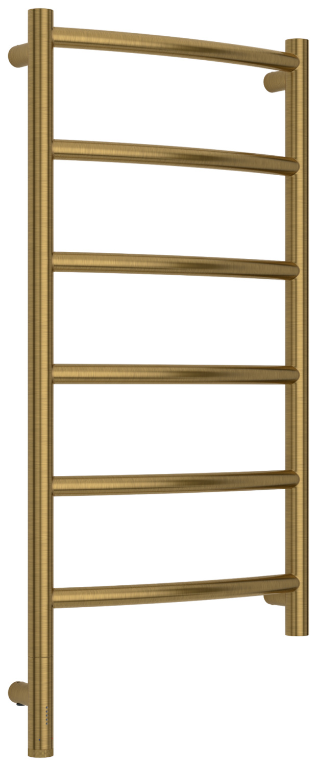 Полотенцесушитель электрический Сунержа Галант 3.1 400х800 мм левый состаренная латунь брашированная 051-6000-8040