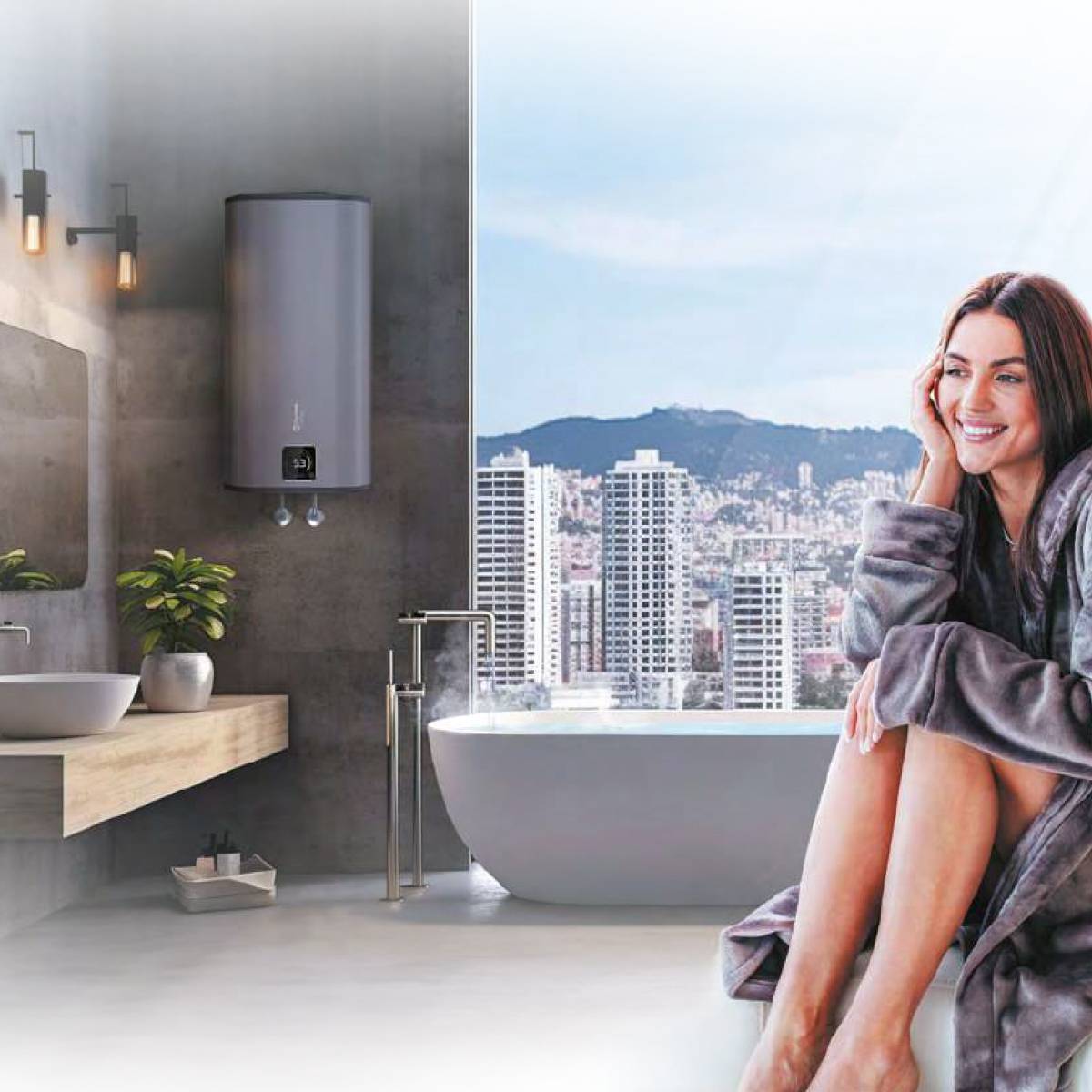 Водонагреватель накопительный Thermex Fora 100 PRO Wi-Fi 100 л 14236