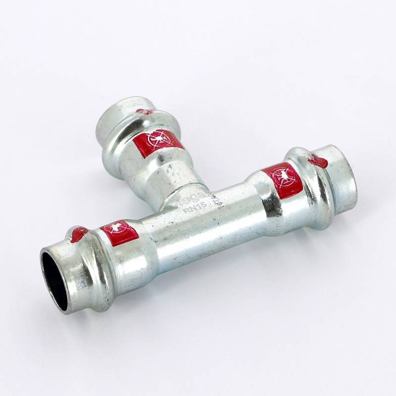 Тройник пресс Prestabo Viega 15 мм 558611