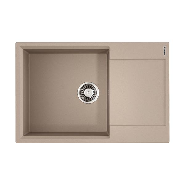Кухонная мойка Omoikiri Daisen 78-LB-SA Artgranit 78x51 см бежевый 4993693