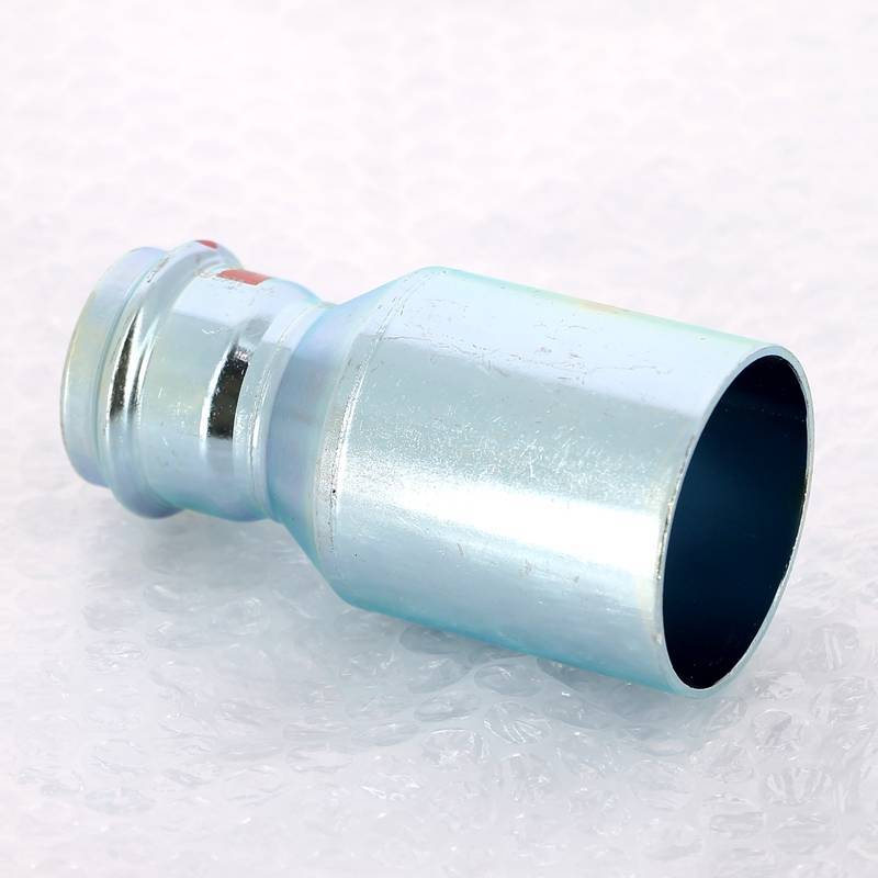 Муфта-вставка пресс из оцинкованной стали Viega Prestabo 54х35 мм 642792