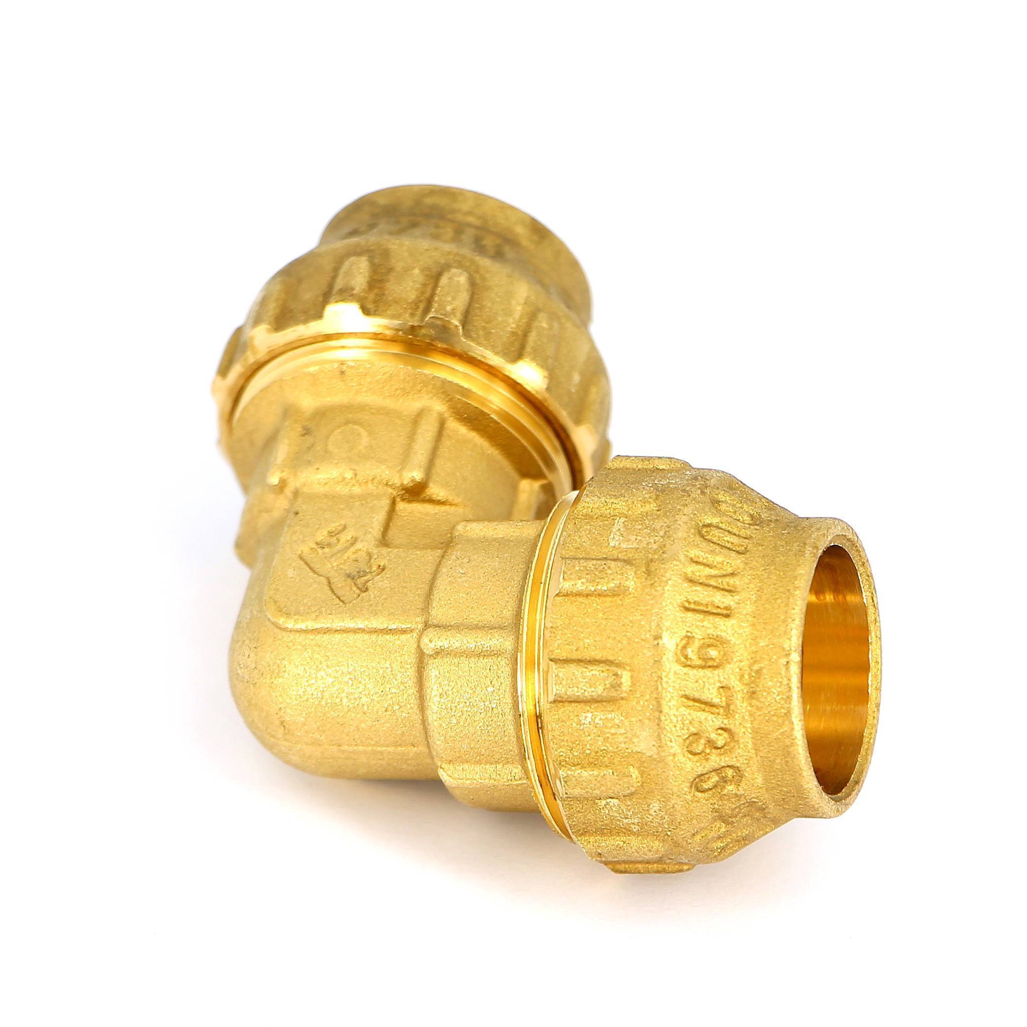 Угол обжимной Tiemme 20х20 мм для ПНД труб 3400037