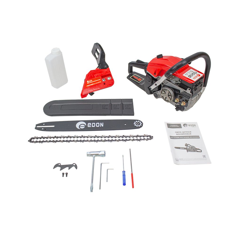 Бензопила Edon GCS-16/2400B 2.4 кВт GCS-16/2400B