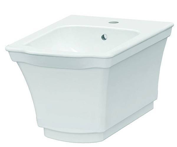 Биде подвесное Boheme Hermitage 37х52х40 см белый 953