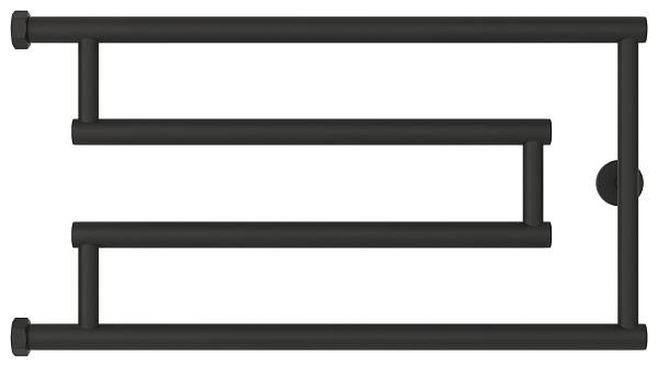 Полотенцесушитель водяной Сунержа High-Tech 650x320 мм темный титан муар 15-4051-3265