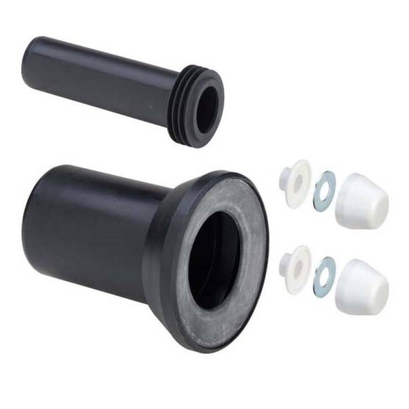 Комплект для навесного унитаза Viega с белыми защитными колпачками 263812